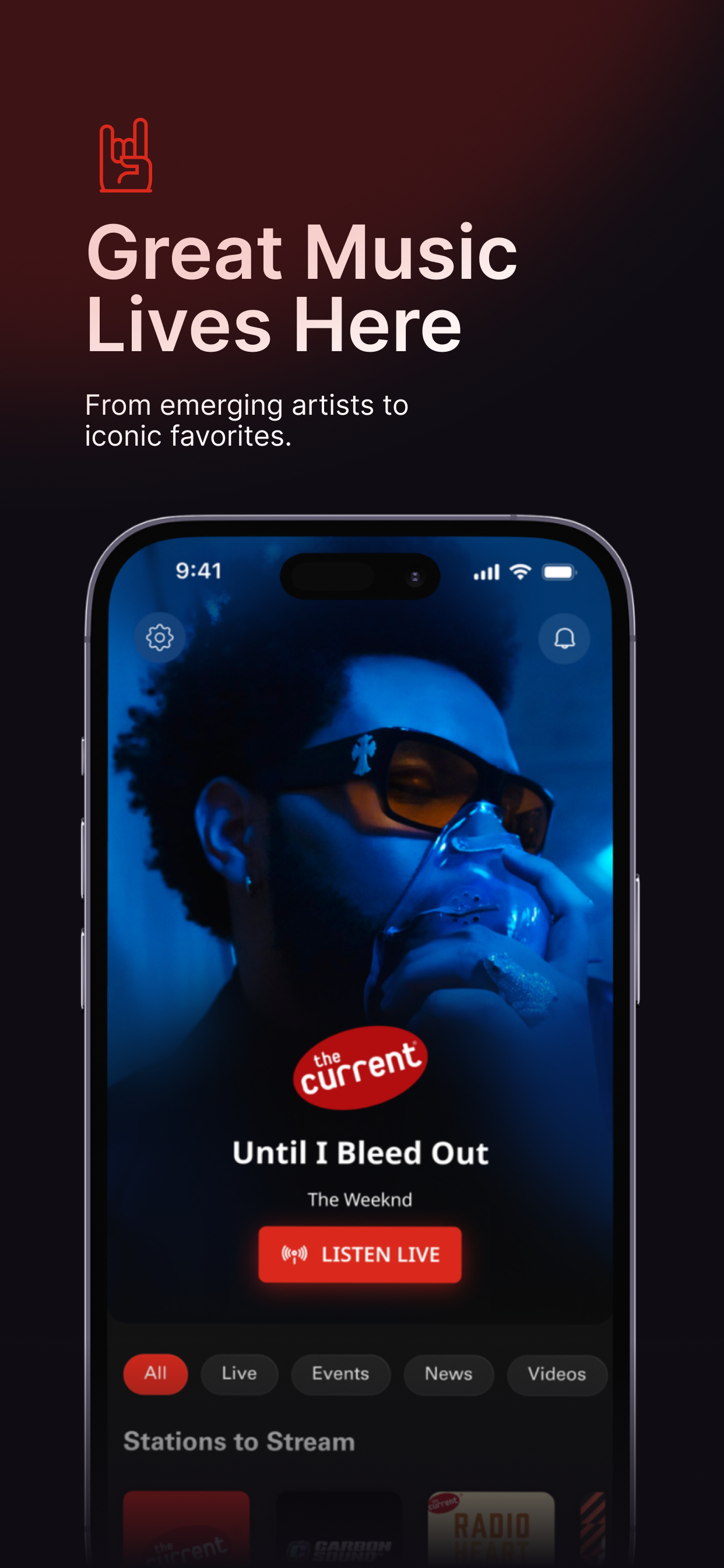 The Current screen 1